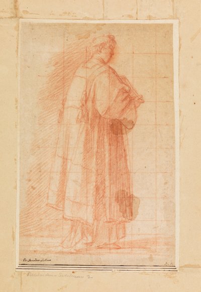 Standing Cleric Holding a Book by Giovanni Bernardino Rodriguez